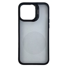 Чохол Apple iPhone 15 Plus, Defense Camera Stand, Чорний