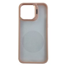 Чохол Apple iPhone 15 Plus, Defense Camera Stand, Pink Sand, Рожевий