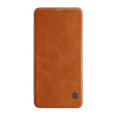 Чохол-книжка Honor Note 10, Nillkin Qin leather case, Коричневий