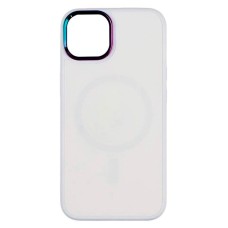 Чохол Apple iPhone 11, Foggy, MagSafe, Білий