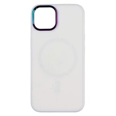 Чохол Apple iPhone 13 Pro, Foggy, MagSafe, Білий