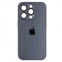 Чехол Apple iPhone 12 Pro, AG-Glass, MagSafe, Graphite Black, Черный
