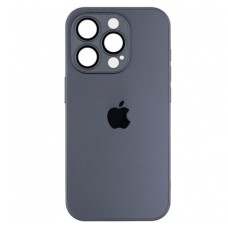 Чохол Apple iPhone 12 Pro, AG-Glass, Graphite Black, MagSafe, Чорний