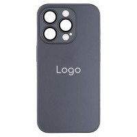 Чехол Apple iPhone 15, AG-Glass, MagSafe, Черный
