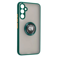 Чохол Samsung A346 Galaxy A34 5G, Armorstandart Frosted Matte Ring, Dark Green, Зелений