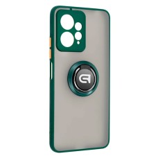 Чохол Xiaomi Redmi Note 12, Armorstandart Frosted Matte Ring, Dark Green, Зелений