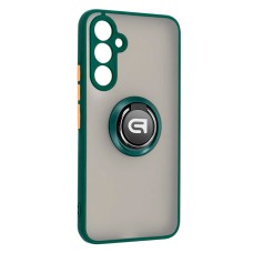 Чохол Samsung A546 Galaxy A54 5G, Armorstandart Frosted Matte Ring, Dark Green, Зелений