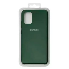 Чохол Samsung A025 Galaxy A02S, M025 Galaxy M02s, Original Soft Case, Dark Green, Зелений