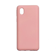 Чохол Samsung A013 Galaxy A01 Core, M013 Galaxy M01 Core, Original Soft Case, Рожевий