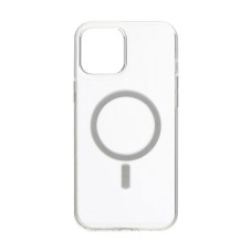 Чохол Apple iPhone 12 Mini, Silicone Classic Case, MagSafe, Прозорий