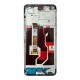 Дисплей Oppo A96, з сенсором, з рамкою, IPS, Чорний