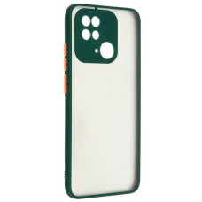 Чохол Xiaomi Redmi 10C, Armorstandart Frosted Matte, Dark Green, Зелений