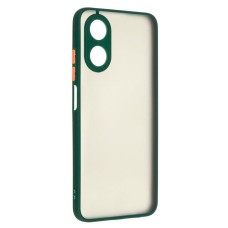 Чохол Oppo A17, Armorstandart Frosted Matte, Dark Green, Зелений