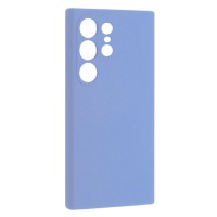 Чехол Samsung S918 Galaxy S23 Ultra, Original Soft Case, Голубой