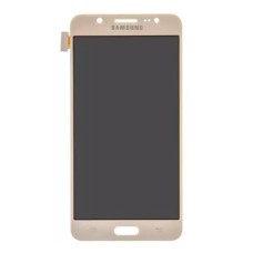 Дисплей Samsung J510 Galaxy J5, J5108 Galaxy J5 Duos, з сенсором, без рамки, OLED, Золотий