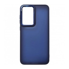 Чохол Samsung S916 Galaxy S23 Plus, Color Bumper Case, Dark Blue, Синій