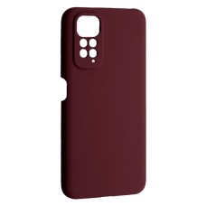 Чохол Xiaomi Redmi Note 11, Redmi Note 11S, Original Soft Case, Marsala, Бордовий