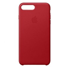 Чохол Apple iPhone 7 Plus, iPhone 8 Plus, Leather Case Color, Червоний