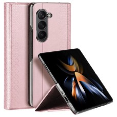 Чохол-книжка Samsung F946 Galaxy Z Fold 5, Dux Ducis Bril, Рожевий