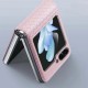 Чохол-книжка Samsung F731 Galaxy Z Flip 5, Dux Ducis Bril, Рожевий