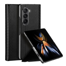 Чохол-книжка Samsung F946 Galaxy Z Fold 5, Dux Ducis Bril, Чорний