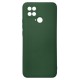 Чехол Xiaomi Poco C40, Original Soft Case, Dark Green, Зеленый