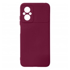 Чохол Xiaomi Poco M5, Original Soft Case, Maroon, Бордовий