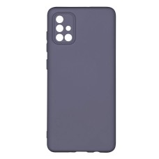 Чохол Samsung A715 Galaxy A71, Original Soft Case, Dark Blue, Синій