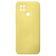 Чохол Xiaomi Redmi 10C, Original Soft Case, Лимонний, Жовтий