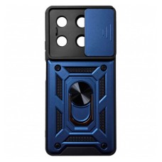 Чохол Xiaomi Redmi Note 13 5G, Armor Magnet CamShield, Dark Blue, Синій