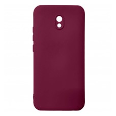 Чохол Xiaomi Redmi 8a, Original Soft Case, Maroon, Бордовий