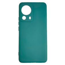 Чохол Xiaomi 13 Lite, Original Soft Case, Dark Green, Зелений