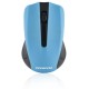 Мышь ModeCom MC-WM9 Wireless Black/Blue (M-MC-0WM9-140)