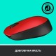 Мышь Logitech M171 Wireless Red/Black (910-004641)