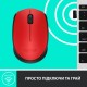 Мышь Logitech M171 Wireless Red/Black (910-004641)