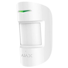 Бездротовий комбінований датчик руху і розбиття Ajax CombiProtect Jeweller White