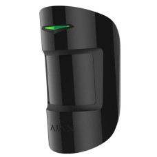 Бездротовий комбінований датчик руху і розбиття Ajax CombiProtect Jeweller Black