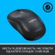 Мышь Logitech M220 Silent Charcoal Black (910-004878)
