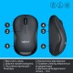 Мышь Logitech M220 Silent Charcoal Black (910-004878)