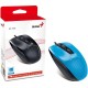 Миша Genius DX-150X USB Black/Blue (31010231102)