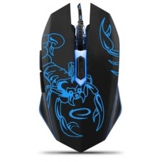 Миша Esperanza MX203 SCORPIO Black/Blue (EGM203B)