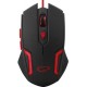 Миша Esperanza MX205 FIGHTER Black/Red (EGM205R)