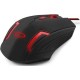 Миша Esperanza MX205 FIGHTER Black/Red (EGM205R)