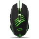 Миша Esperanza MX209 CLAW Black/Green (EGM209G)