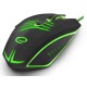 Миша Esperanza MX209 CLAW Black/Green (EGM209G)
