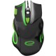 Миша Esperanza MX401 Hawk Black/Green (EGM401KG)