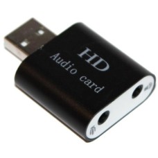 Зовнішня звукова карта Dynamode USB 8 7.1 3D Black (USB-SOUND7-ALU black)