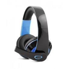 Гарнітура Esperanza Earphones EGH300B чорна/блакитна