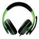 Гарнитура Esperanza Earphones EGH300G черная/зеленая