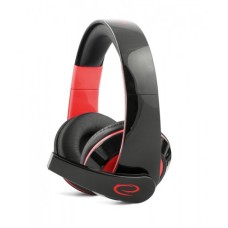 Гарнітура Esperanza Earphones EGH300R чорна/червона